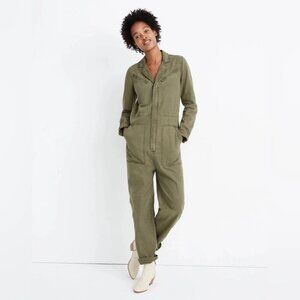Madewell Flight Suit Coverall Women's Jumpsuit AE794